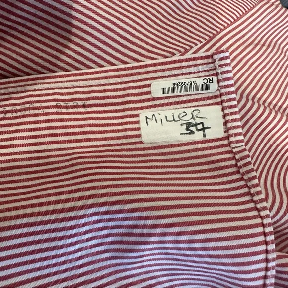 Brooks Brothers Red and White Striped Dress Shirt Regent Original Polo Shirt - Picture 5 of 7